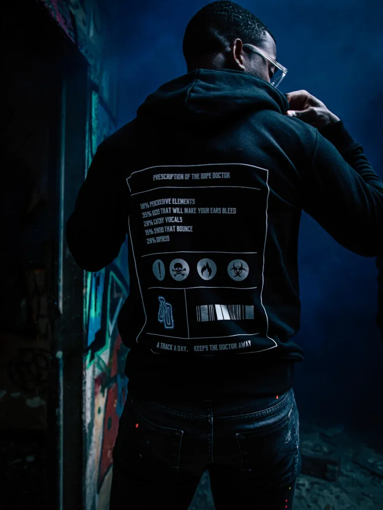 ‘Prescription’ hoodie | The Dope Doctor