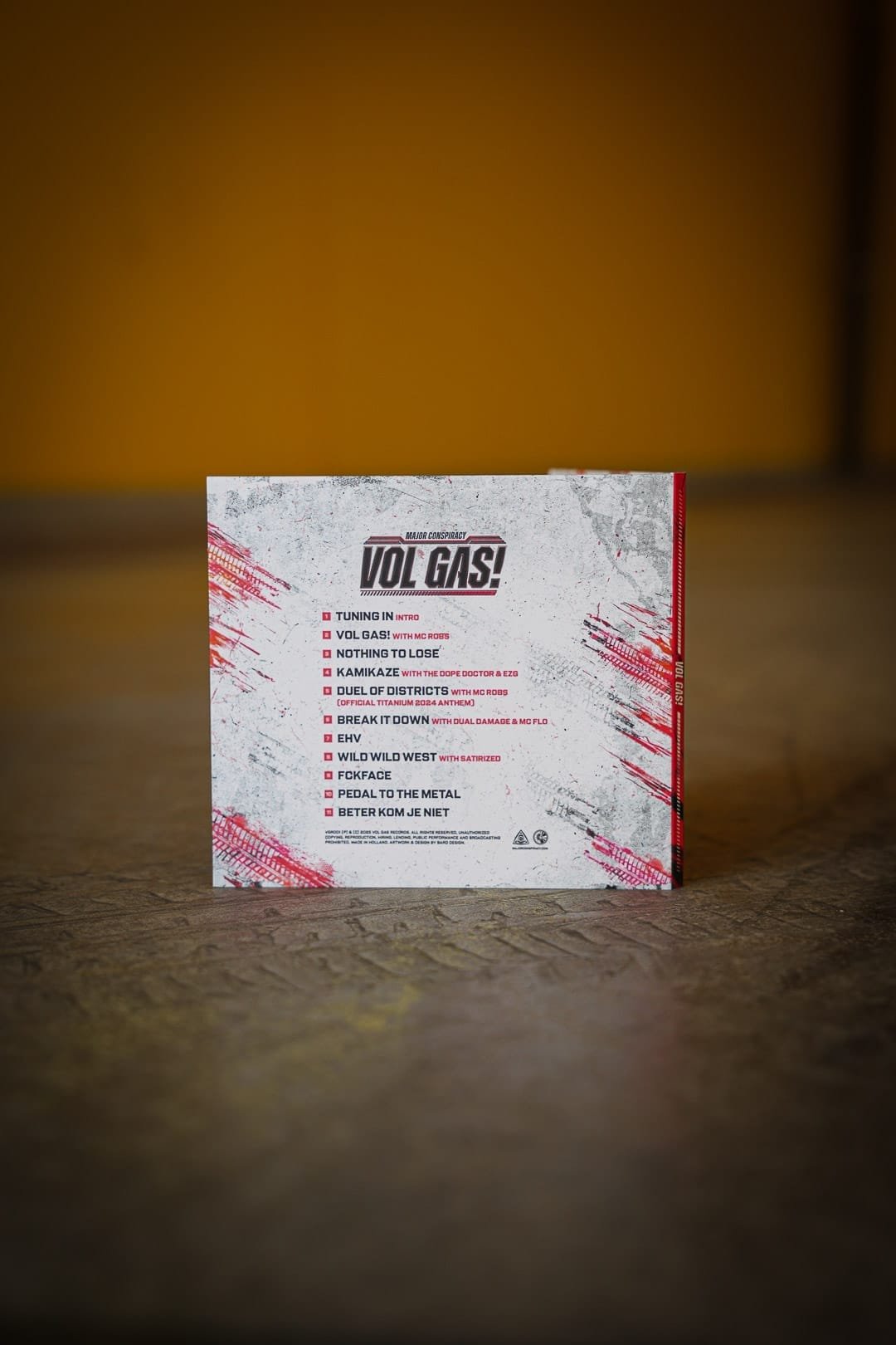 MAJOR CONSPIRACY I VOL GAS ALBUM