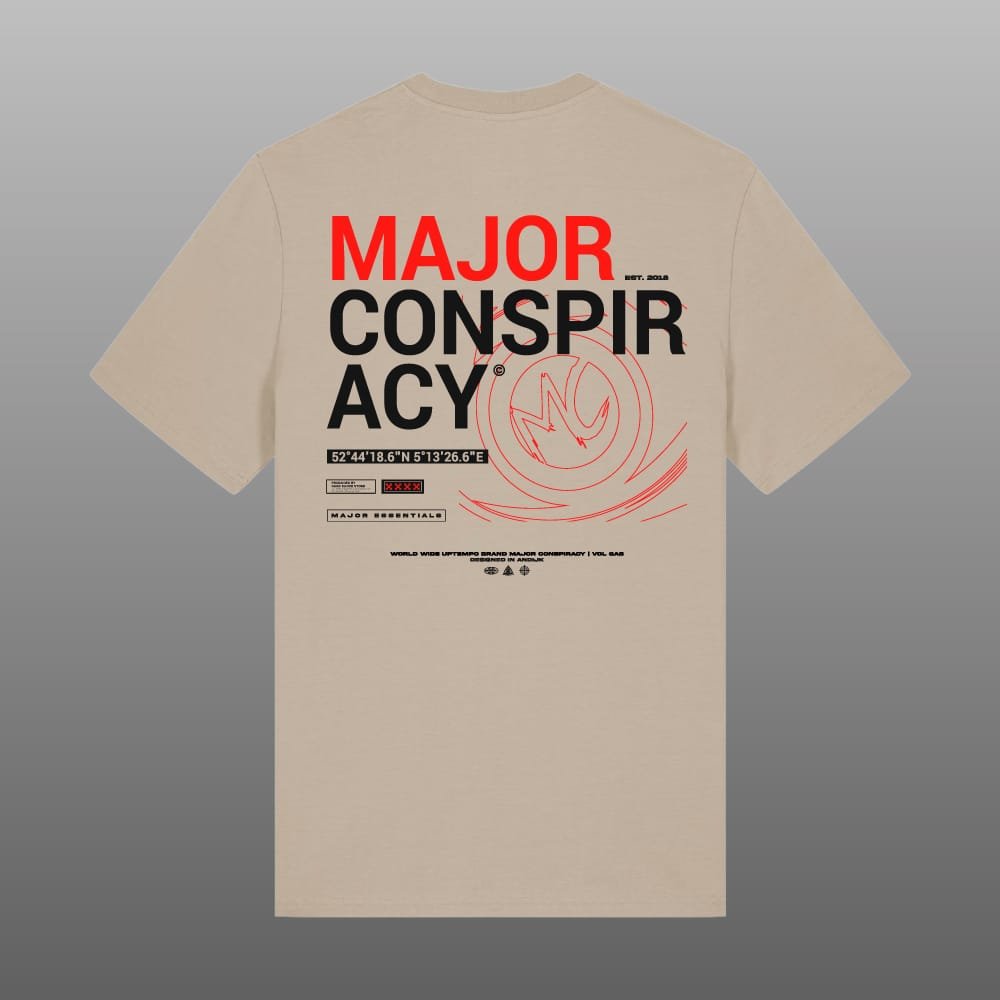 MAJOR ESSENTIALS I DESERT DUST T-SHIRT