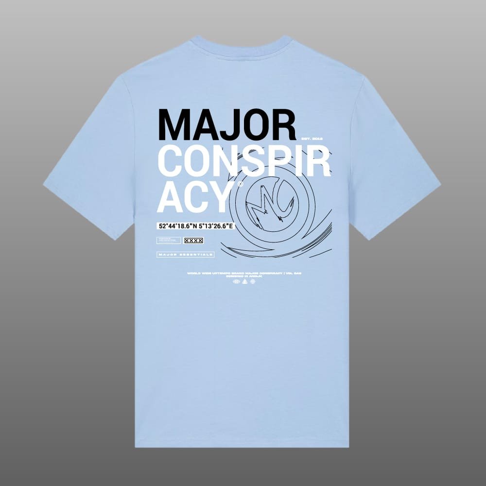 MAJOR ESSENTIALS I BLUE SOUL T-SHIRT