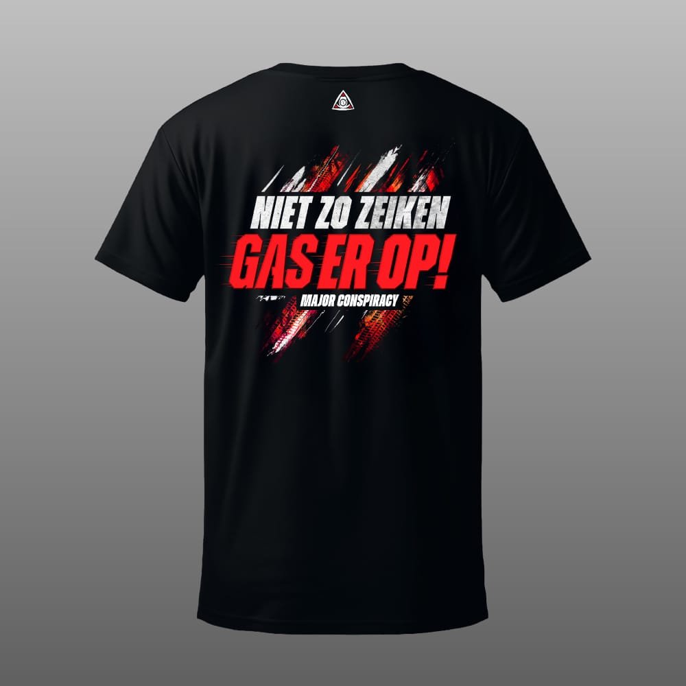 MAJOR CONSPIRACY I VOL GAS T-SHIRT