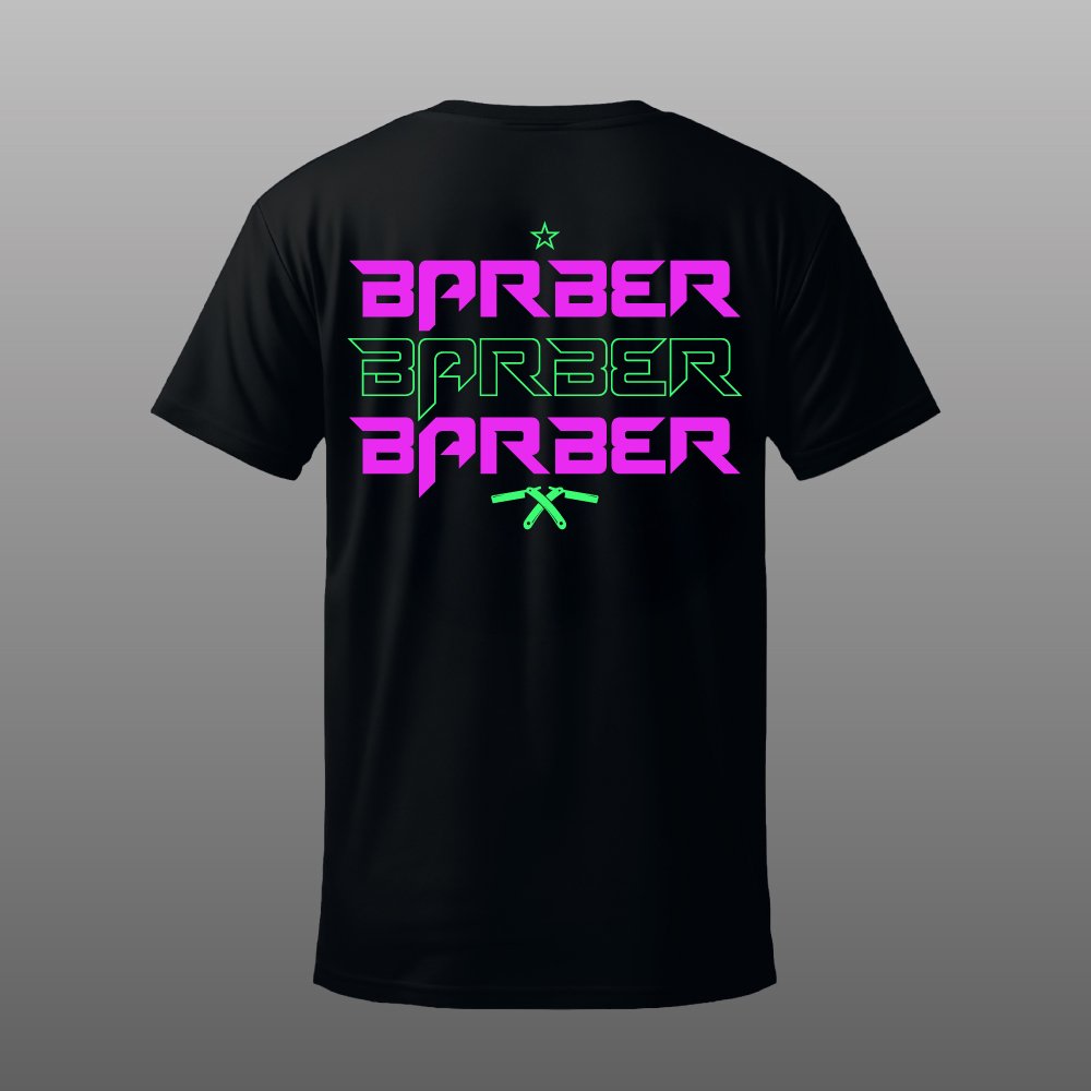BARBER I NEON SHIRT