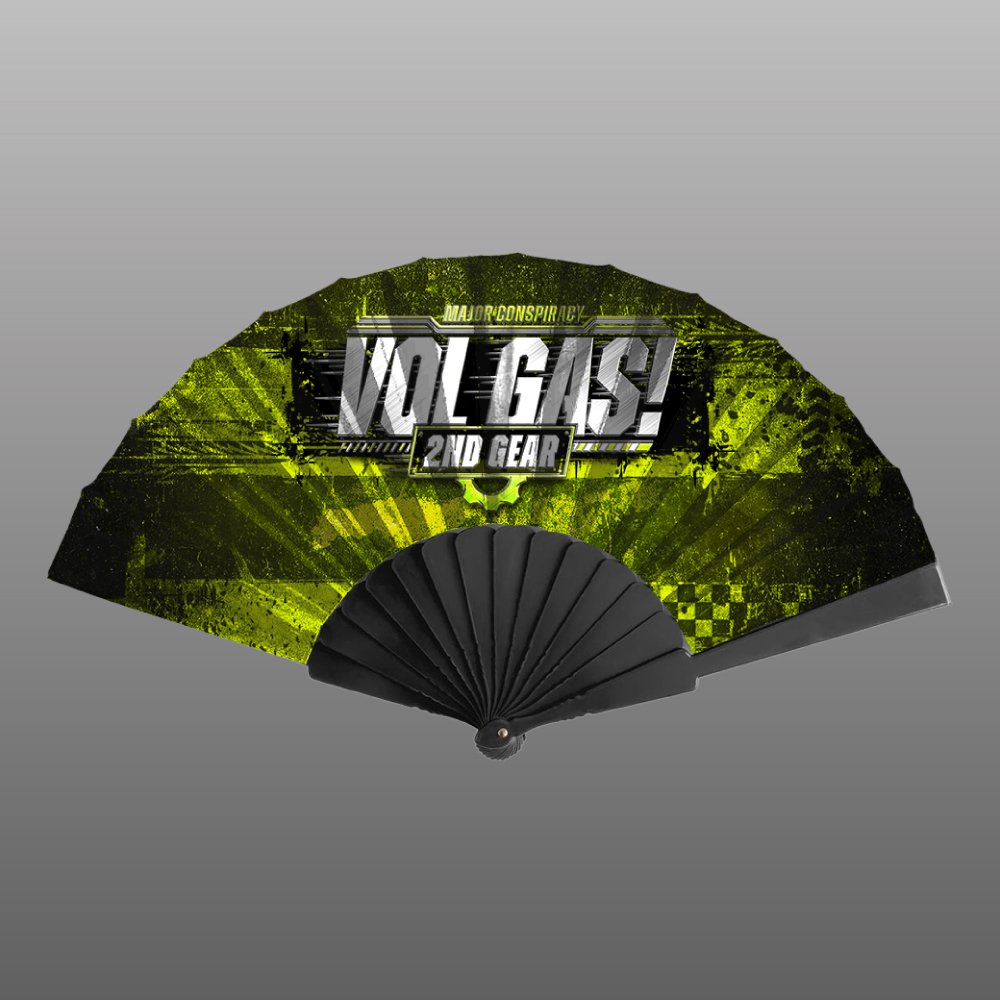 MAJOR CONSPIRACY I 2ND GEAR HANDFAN