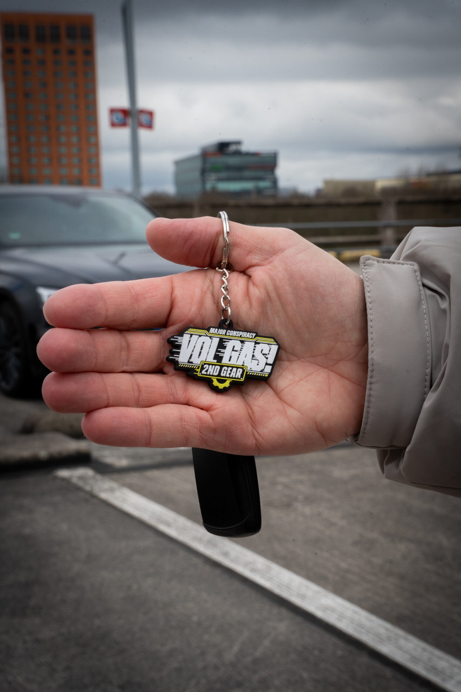 MAJOR CONSPIRACY I 2ND GEAR KEYCHAIN