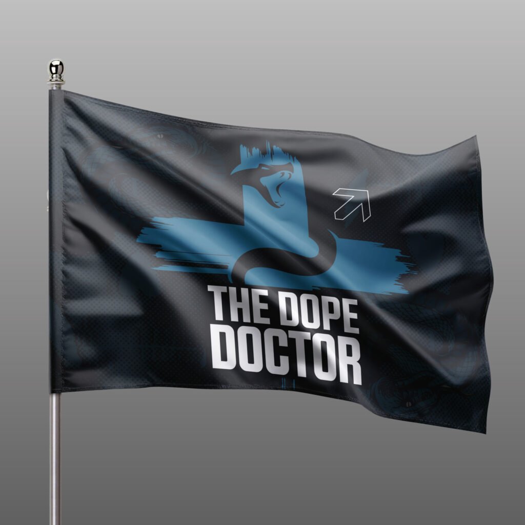 THE DOPE DOCTOR I SNAKE FLAG